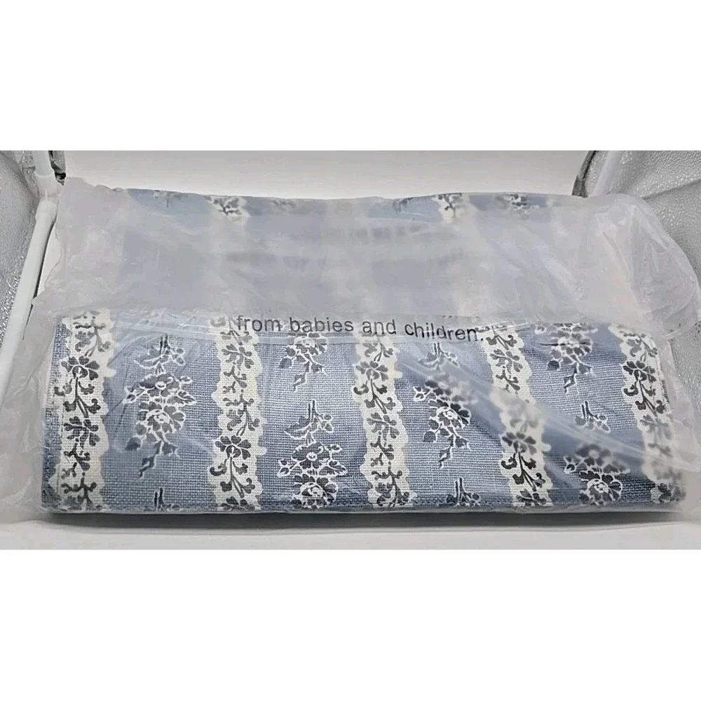 Spartina 449 Market Tote Peeples Song NWT Beachy Boho‎ Blue Floral
